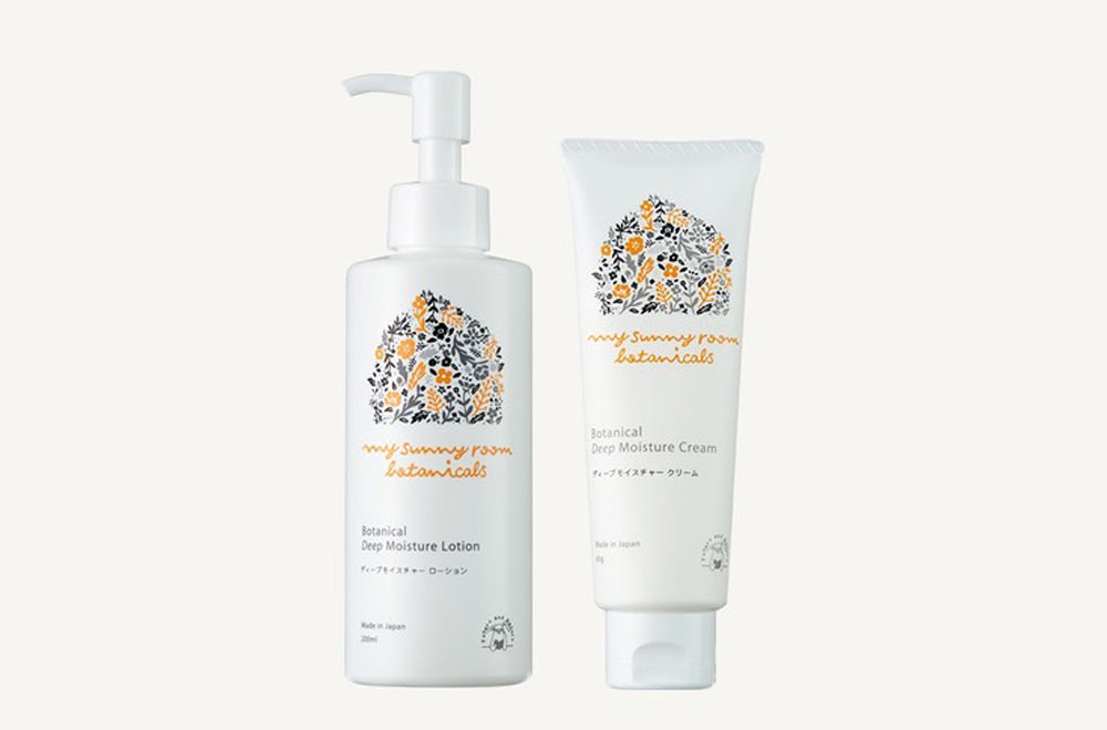 【マイサニールーム ボタニカルズ】ローション・クリーム ミニトートセット
